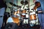 My first NEW kit out of the box -Yamaha Maple Custom Absolutes, complete with custom 13x5 D.W. Craviotto snare