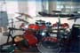 Slowly upgrading; a rack, 2nd bass drum and bottom heads!